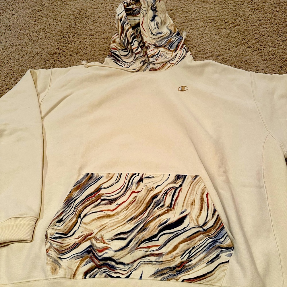 Wore once!!  3xl Champion Hoodie Multicolor